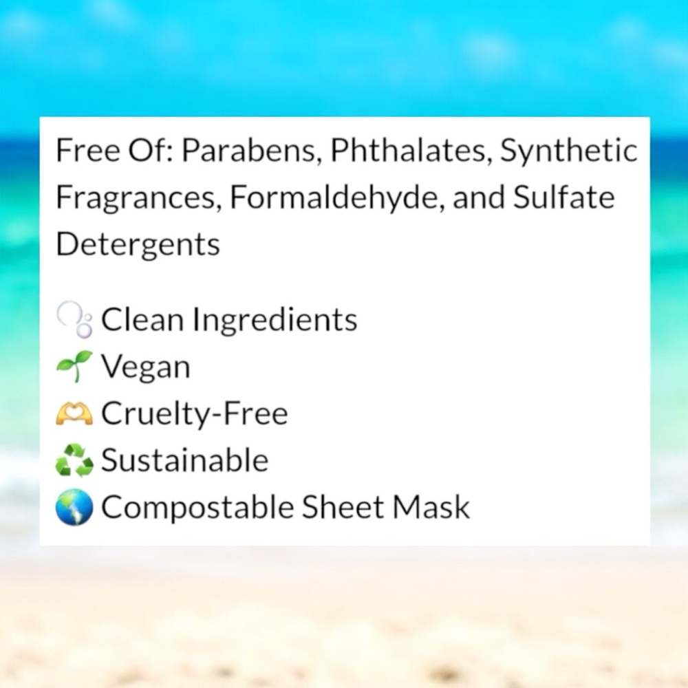 NEW Raw Juice Whole Food Facial 5 Sheet Mask Set Plant Based Skincare - Picture 10 of 12